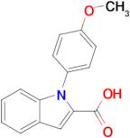 1-(4-Methoxy-phenyl)-1H-indole-2-carboxylic acid