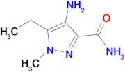 4-Amino-5-ethyl-1-methyl-1H-pyrazole-3-carboxamide