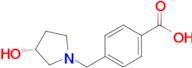 (R)-4-(3-Hydroxy-pyrrolidin-1-ylmethyl)-benzoic acid