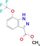 7-Trifluoromethoxy-1H-indazole-3-carboxylic acid methyl ester