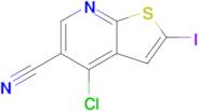 4-Chloro-2-iodo-thieno[2,3-b]pyridine-5-carbonitrile