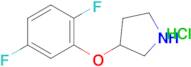 3-(2,5-Difluoro-phenoxy)-pyrrolidine hydrochloride