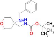 (4-Benzylamino-tetrahydro-pyran-4-ylmethyl)-carbamic acid tert-butyl ester