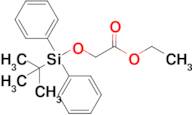 (tert-Butyl-diphenyl-silanyloxy)-acetic acid ethyl ester