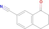 8-Oxo-5,6,7,8-tetrahydro-naphthalene-2-carbonitrile