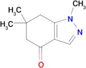 1,6,6-Trimethyl-1,5,6,7-tetrahydro-indazol-4-one