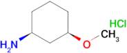 (1S,3R)-3-Methoxy-cyclohexylamine hydrochloride