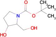 3-Hydroxy-2-hydroxymethyl-pyrrolidine-1-carboxylic acid tert-butyl ester