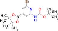2-Boc-amino-6-bromo-pyridine-4-boronic acid pinacol ester