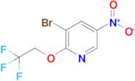 3-Bromo-5-nitro-2-(2,2,2-trifluoro-ethoxy)-pyridine