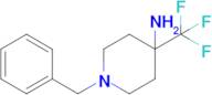 1-Benzyl-4-trifluoromethyl-piperidin-4-ylamine