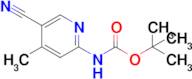 (5-Cyano-4-methyl-pyridin-2-yl)-carbamic acid tert-butyl ester