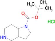 Octahydro-pyrrolo[3,2-c]pyridine-1-carboxylic acid tert-butyl ester hydrochloride