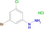 (3-Bromo-5-chloro-phenyl)-hydrazine hydrochloride