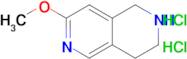 7-Methoxy-1,2,3,4-tetrahydro-[2,6]naphthyridine dihydrochloride