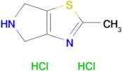 2-Methyl-5,6-dihydro-4H-pyrrolo[3,4-d]thiazole dihydrochloride