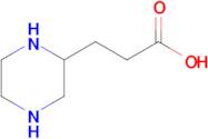 3-Piperazin-2-yl-propionic acid