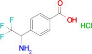 4-(1-Amino-2,2,2-trifluoro-ethyl)-benzoic acid hydrochloride