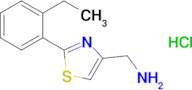 4-Thiazolemethanamine, 2-(2-ethylphenyl)-, hydrochloride