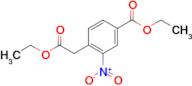 Ethyl 4-(2-ethoxy-2-oxoethyl)-3-nitrobenzoate