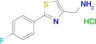 (2-(4-Fluorophenyl)thiazol-4-yl)methanamine hydrochloride