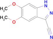 5,6-Dimethoxy-1H-indazole-3-carbonitrile