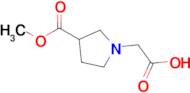 3-(Methoxycarbonyl)-1-pyrrolidineacetic acid