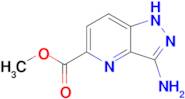 3-Amino-1H-pyrazolo[4,3-b]pyridine-5-carboxylic acid methyl ester