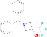 1-Benzhydryl-3-trifluoromethyl-azetidin-3-ol