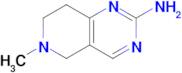 6-Methyl-5,6,7,8-tetrahydro-pyrido[4,3-d]pyrimidin-2-ylamine