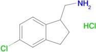 5-chloro-2,3-dihydro-1H-Indene-1-methanamine hydrochloride