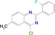 4-Chloro-2-(2-fluoro-phenyl)-6-methyl-quinazoline