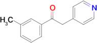 1-(3-Methylphenyl)-2-(4-pyridinyl)ethanone