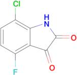 7-Chloro-4-fluoro-1H-indole-2,3-dione