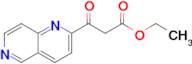 Ethyl 3-[1,6]naphthyridin-2-yl-3-oxo-propionate