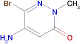 5-Amino-6-bromo-2-methyl-2H-pyridazin-3-one