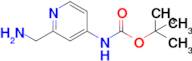 (2-Aminomethyl-pyridin-4-yl)-carbamic acid tert-butyl ester