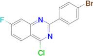 2-(4-Bromo-phenyl)-4-chloro-7-fluoro-quinazoline