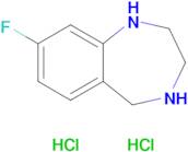 8-Fluoro-2,3,4,5-tetrahydro-1H-benzo[e][1,4]diazepine dihydrochloride