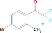 1-(4-Bromo-2-methyl-phenyl)-2,2,2-trifluoro-ethanone