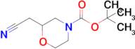 2-Cyanomethyl-morpholine-4-carboxylic acid tert-butyl ester