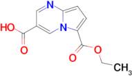 Pyrrolo[1,2-a]pyrimidine-3,6-dicarboxylic acid 6-ethyl ester