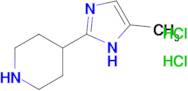 4-(5-methyl-1H-imidazol-2-yl)piperidine dihydrochloride