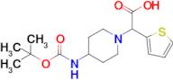 (4-Boc-amino-piperidin-1-yl)-thiophen-2-yl-acetic acid