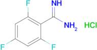 2,4,6-Trifluoro-benzamidine hydrochloride