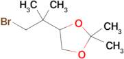 4-(2-Bromo-1,1-dimethyl-ethyl)-2,2-dimethyl-[1,3]dioxolane