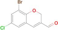 8-Bromo-6-chloro-2H-chromene-3-carbaldehyde