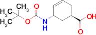 (1R,5S)-5-Boc-amino-cyclohex-3-enecarboxylic acid