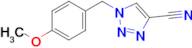 1-(4-Methoxy-benzyl)-1H-[1,2,3]triazole-4-carbonitrile