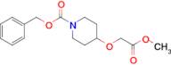 4-Methoxycarbonylmethoxy-piperidine-1-carboxylic acid benzyl ester